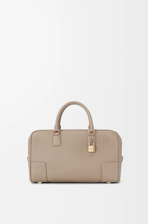 LOEWE Amazona 28 bag in soft grained calfskin Sand