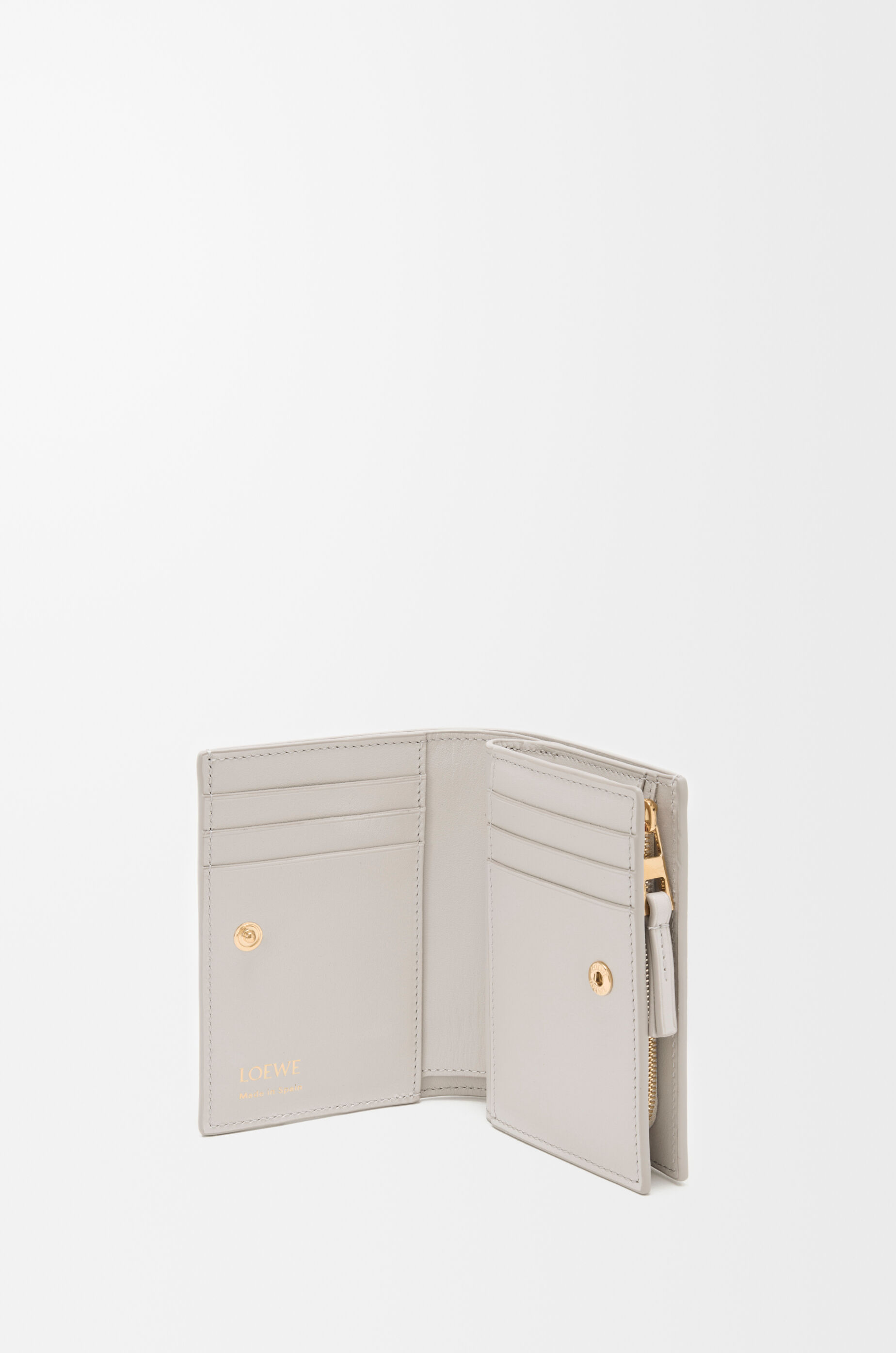 デュエット コンパクトウォレット（スムースカーフ&グレインカーフ