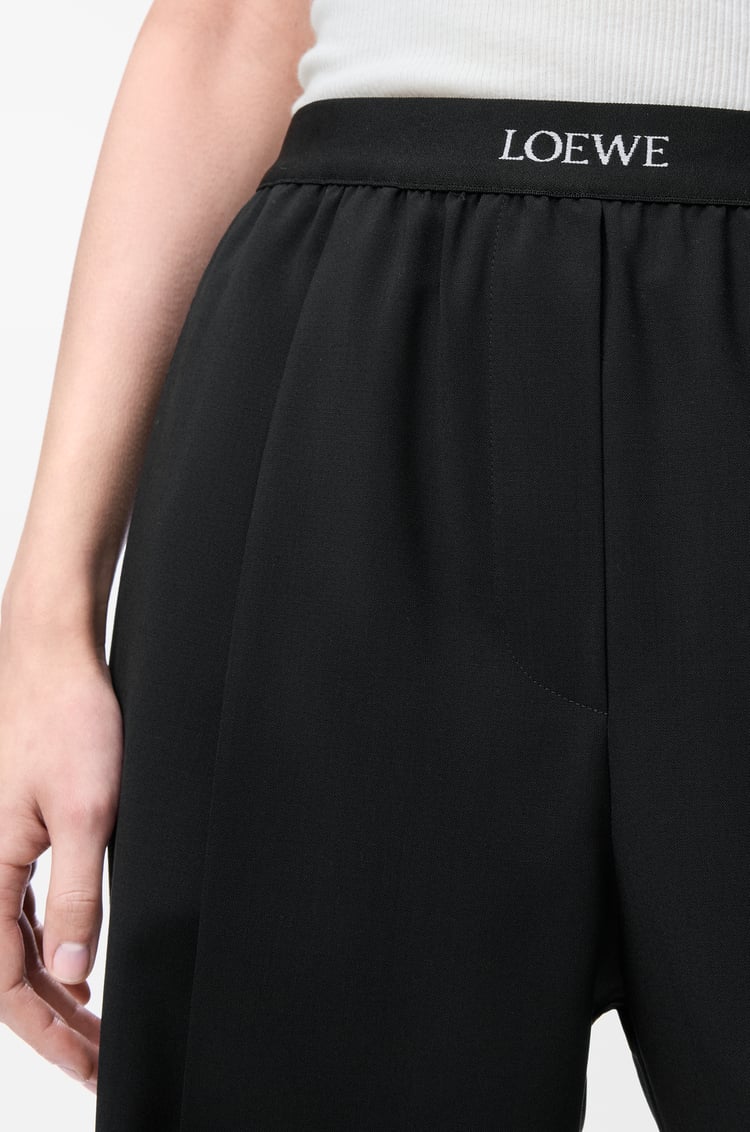 LOEWE Trousers in wool Black