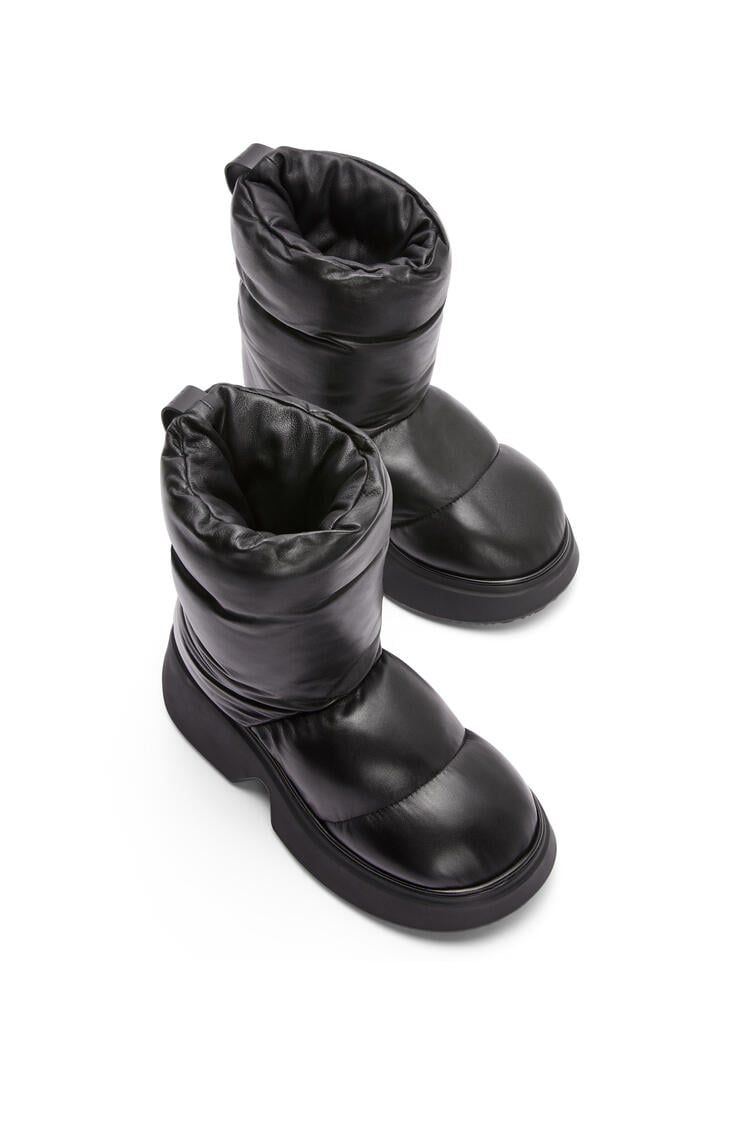 LOEWE Padded ankle boot in lambskin Black