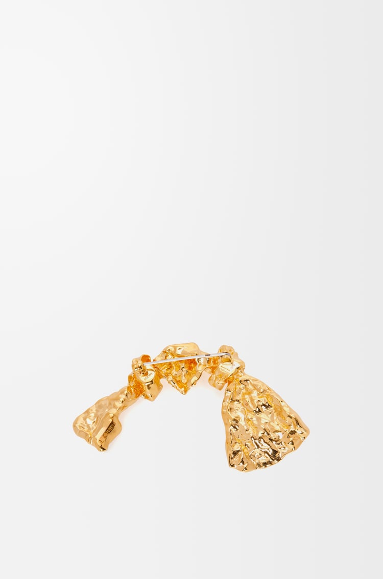 LOEWE Broche BoWED Tie en plata de ley  Dorado