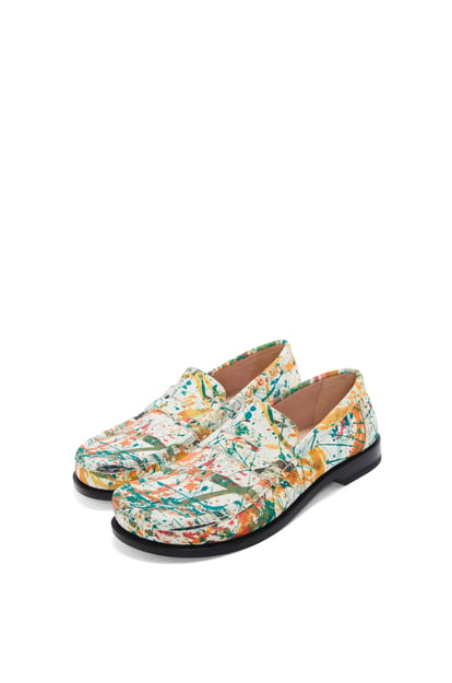 LOEWE Campo Loafer in suede calfskin Multicolor plp_rd