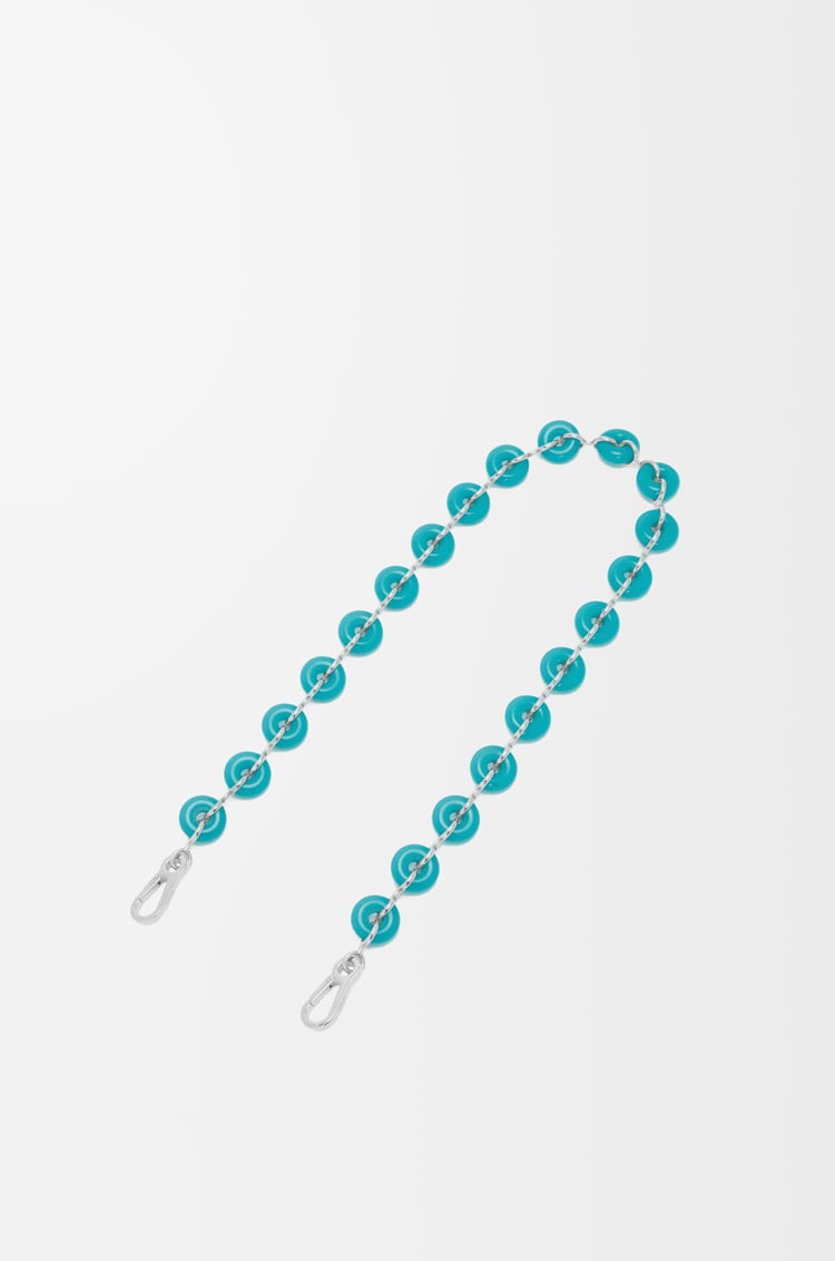 LOEWE Donut chain Deep Turquoise