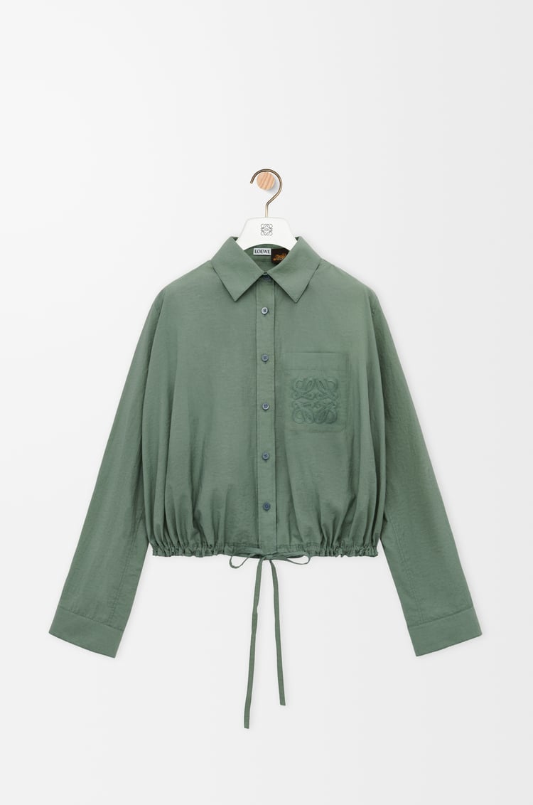 LOEWE Shirt in cotton blend Sage