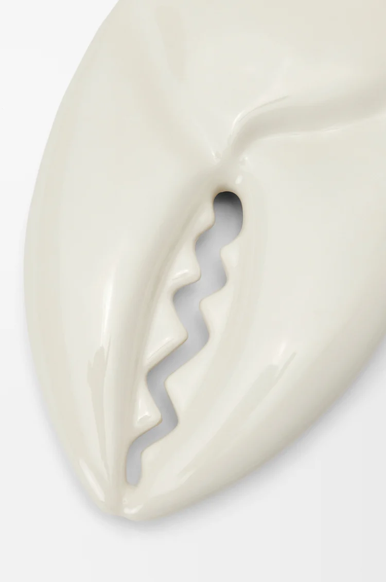 LOEWE Broche Claw Blanco Roto