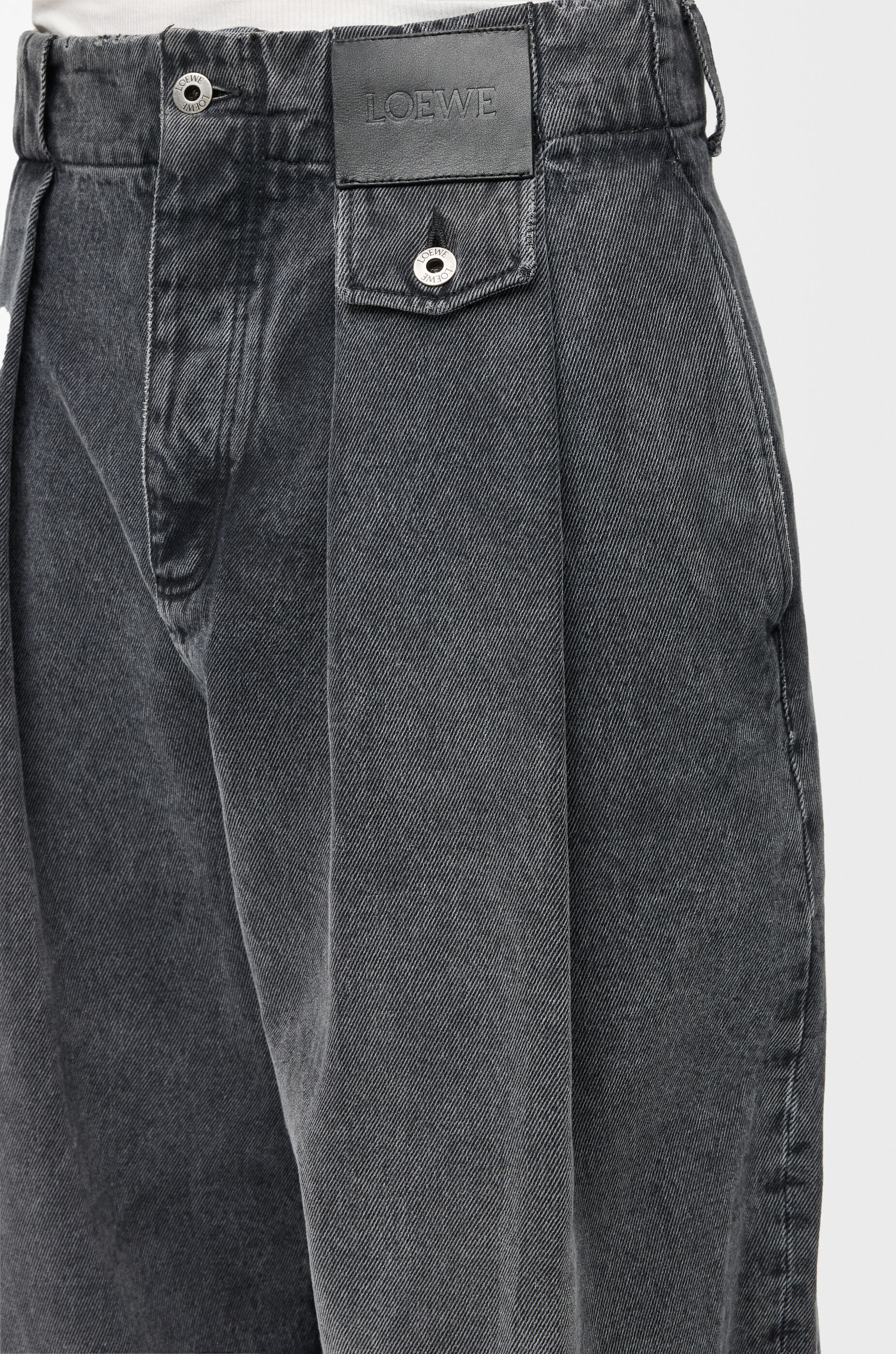 Jeans in denim Black - LOEWE USA Official Website