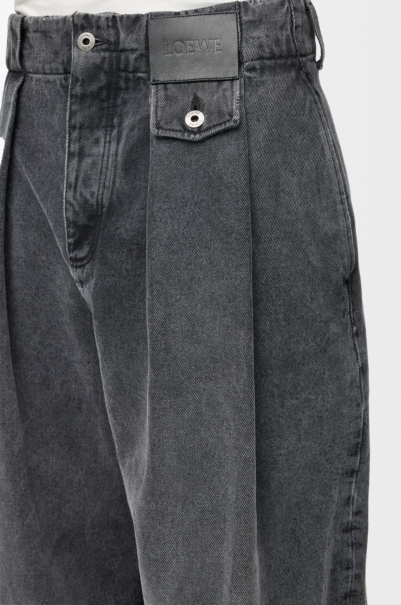 LOEWE Jeans in denim Black