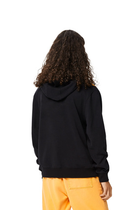 LOEWE Palm print hoodie in cotton Black/Multicolor plp_rd