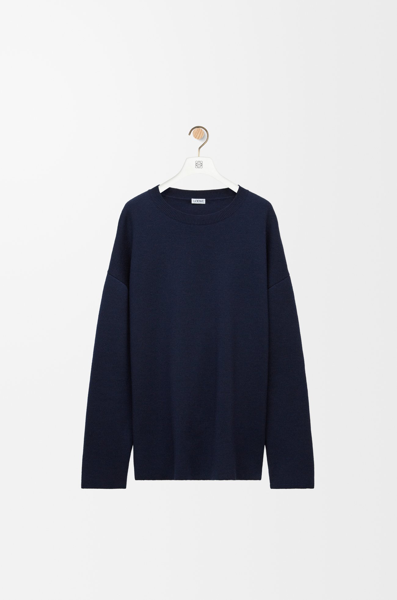 LOEWE Jersey en lana Azul Marino