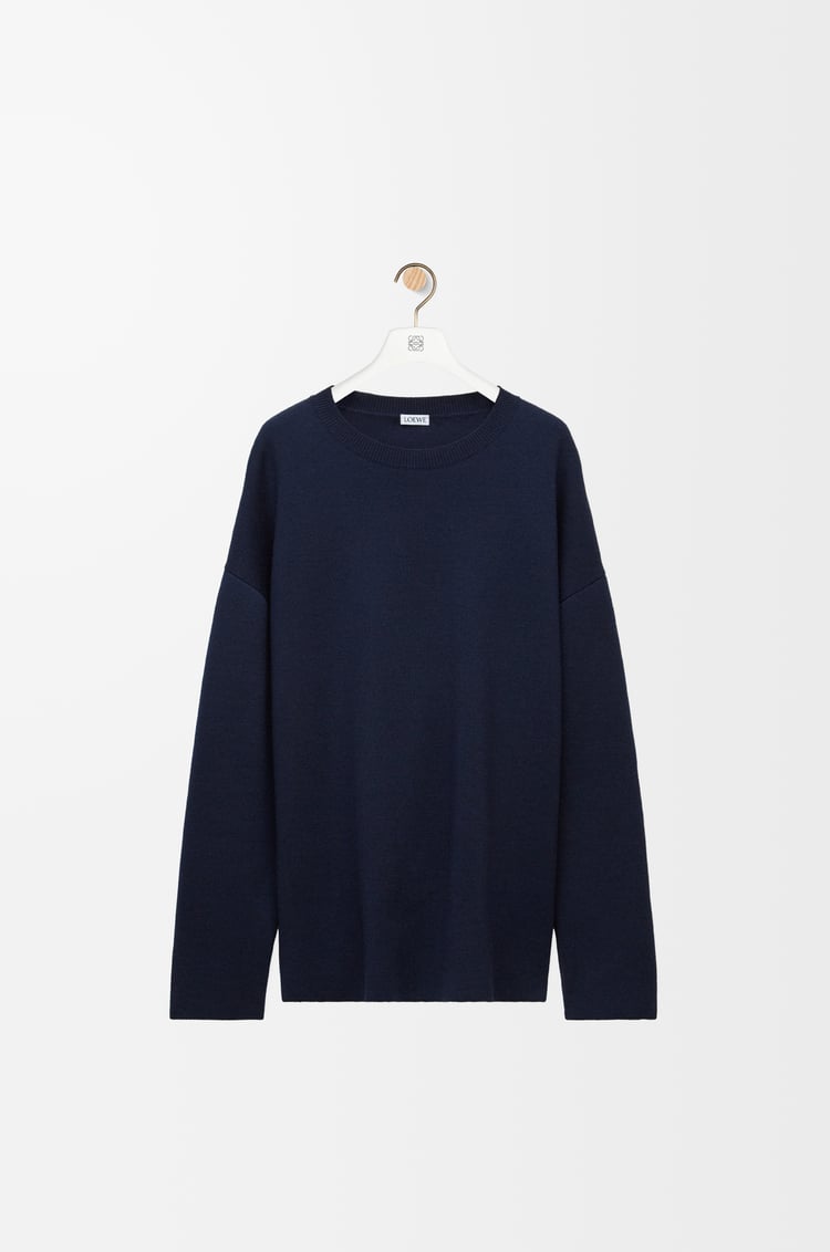 LOEWE Sweater in wool Navy Blue