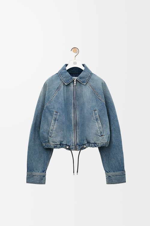 LOEWE Chaqueta globo en denim Denim