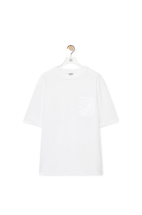 リラックスフィット Tシャツ（コットン） ホワイト - LOEWE
