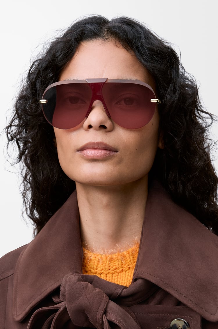 LOEWE Safari sunglasses Burgundy
