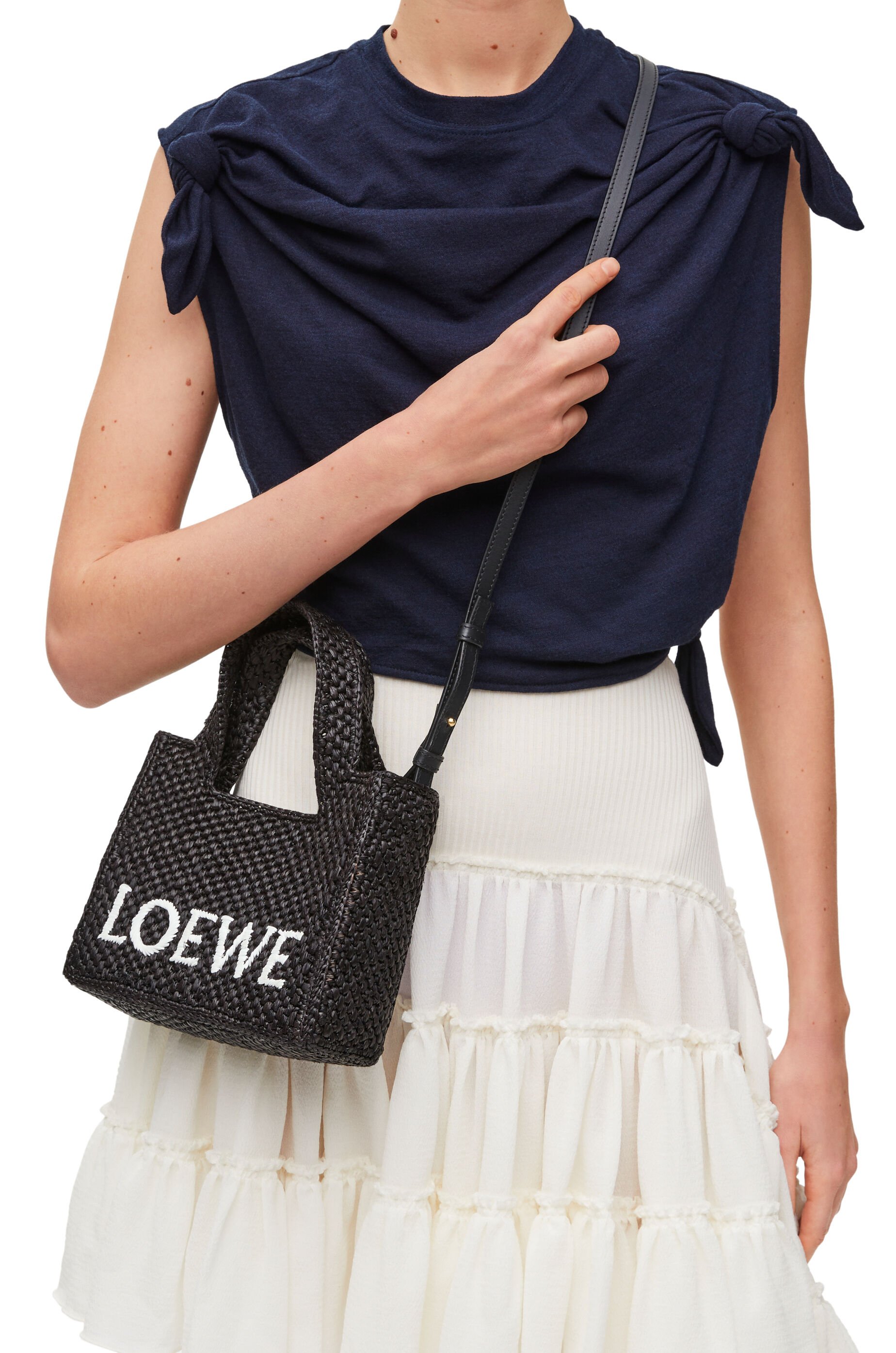 Loewe borse rafia hot sale