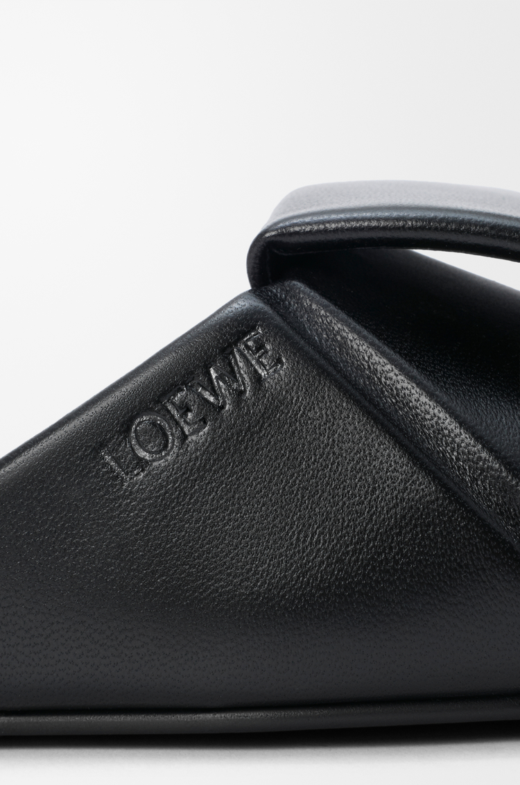 LOEWE Origami slide in lambskin Black