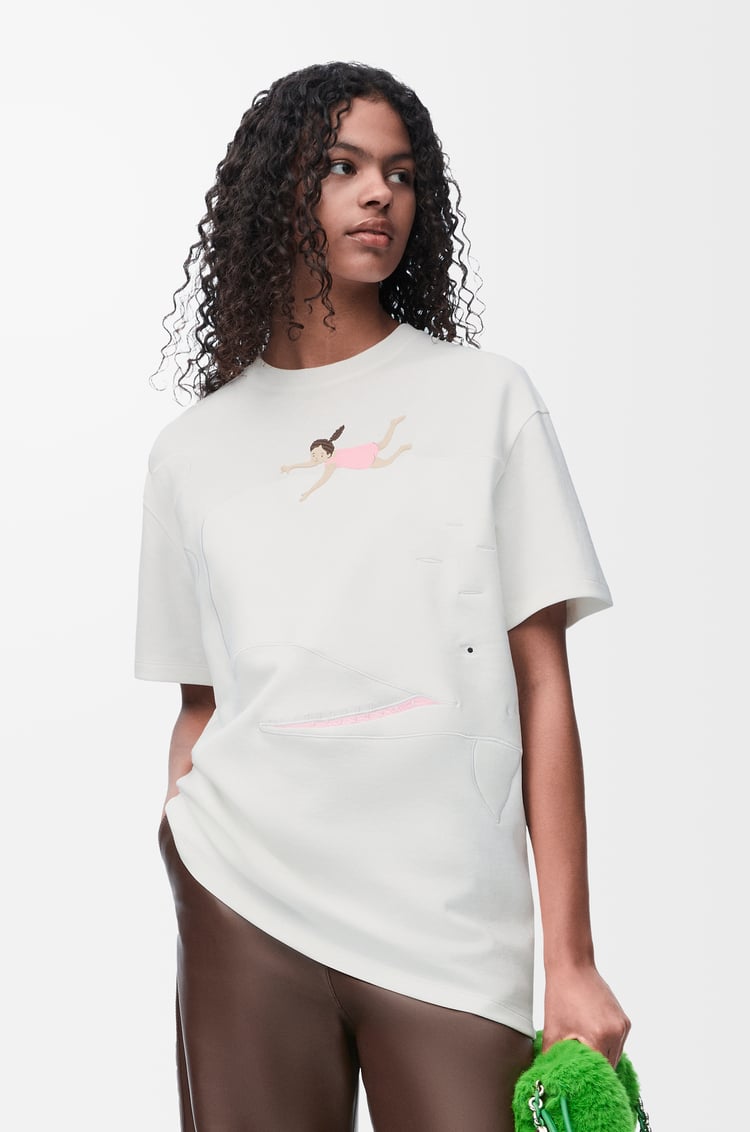 LOEWE Relaxed fit T-shirt in cotton White