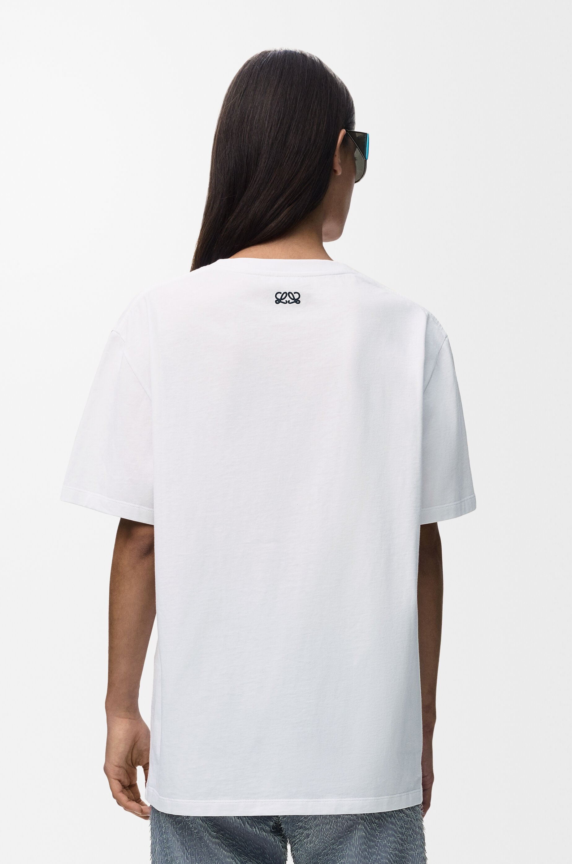 リラックスフィット Tシャツ（コットン） ホワイト - ロエベ 日本 公式
