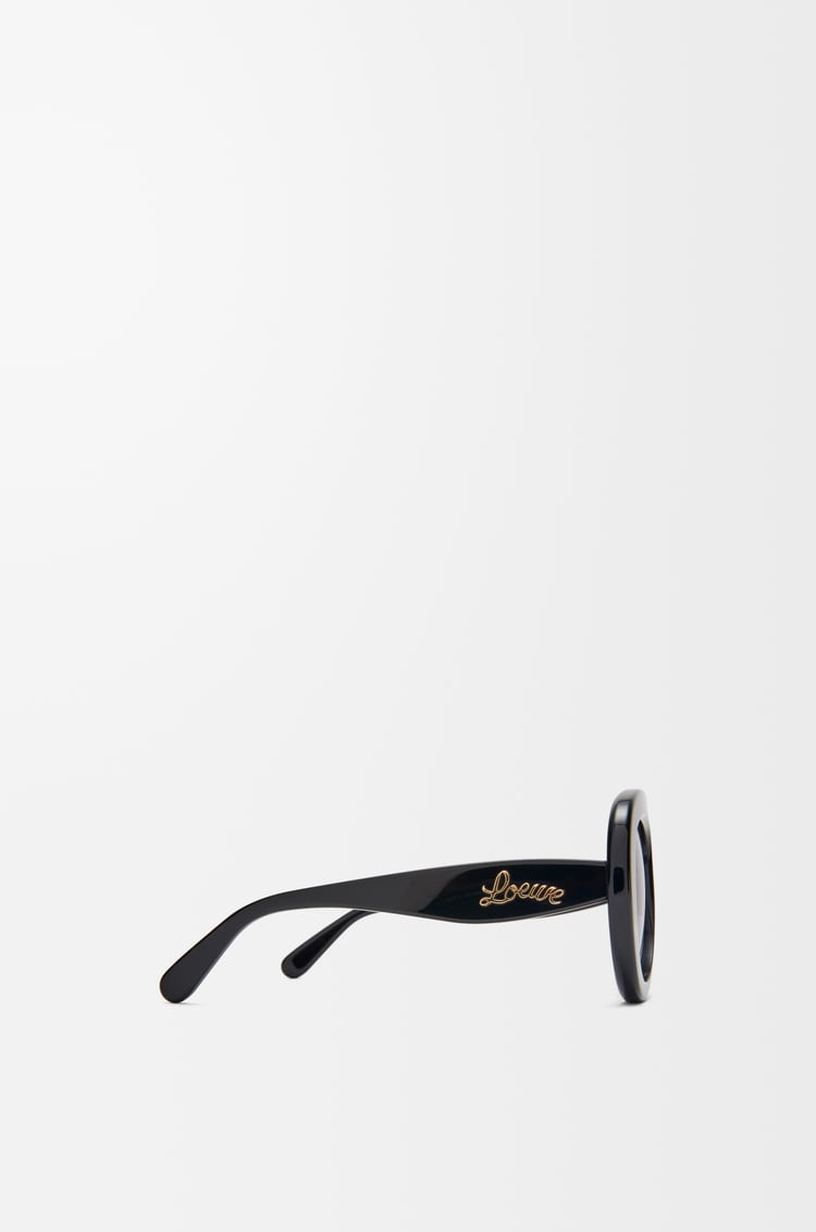 LOEWE Gafas de sol Round Spoiler Aviator Negro