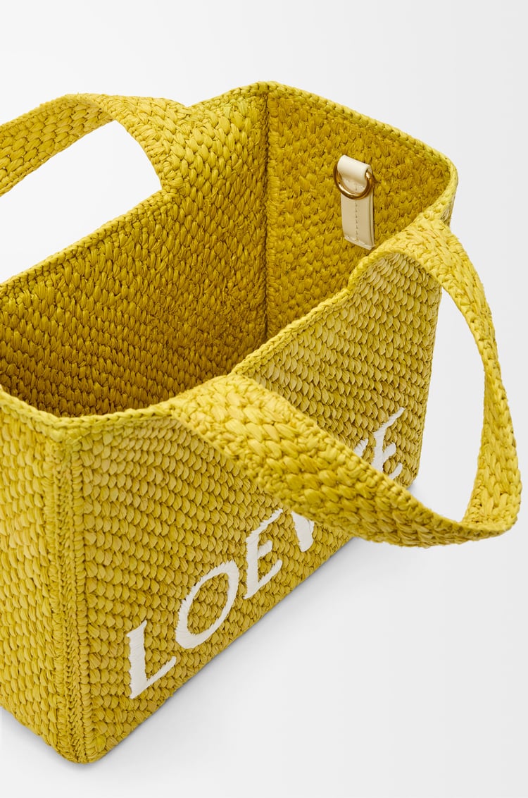 LOEWE ロエベフォント トート スモール（ラフィア） イエロー
