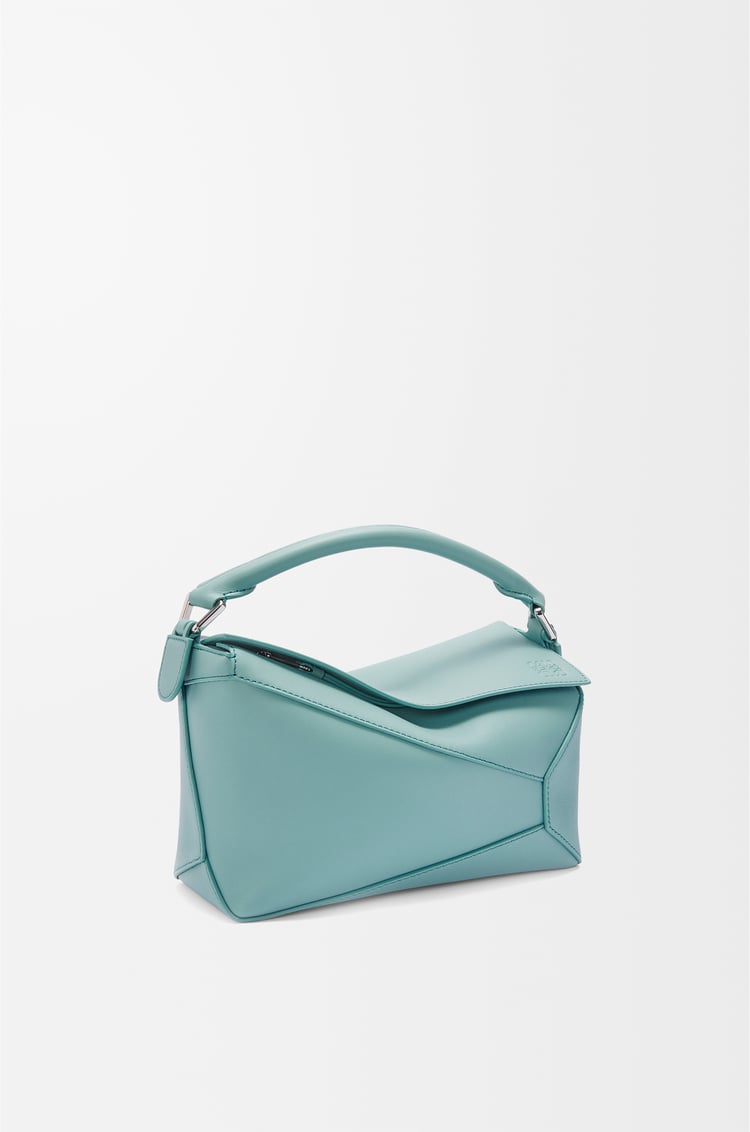 LOEWE Small Puzzle Edge bag in classic calfskin Water