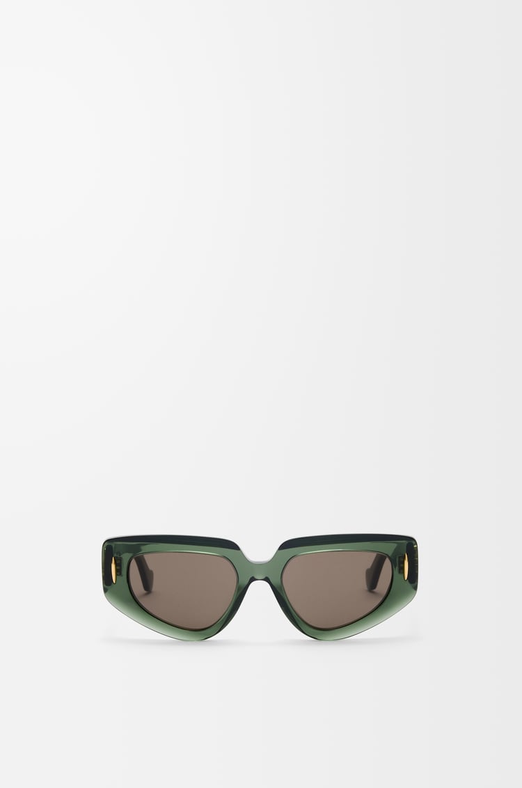 LOEWE 小号 Butterfly Screen 太阳镜 深绿色