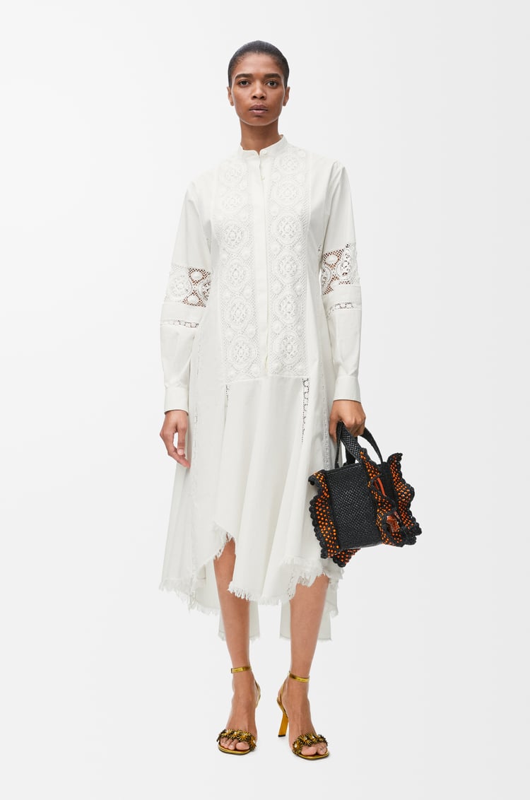 LOEWE Shirt dress in cotton White