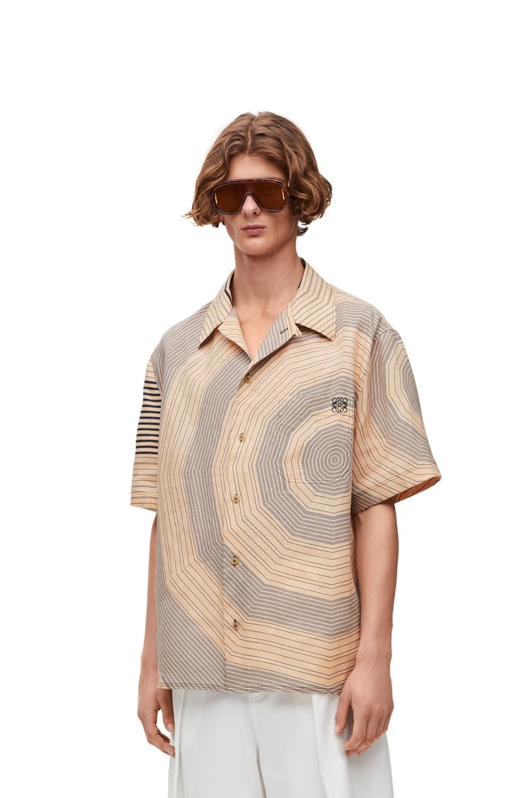 LOEWE Wave mask sunglasses Havana