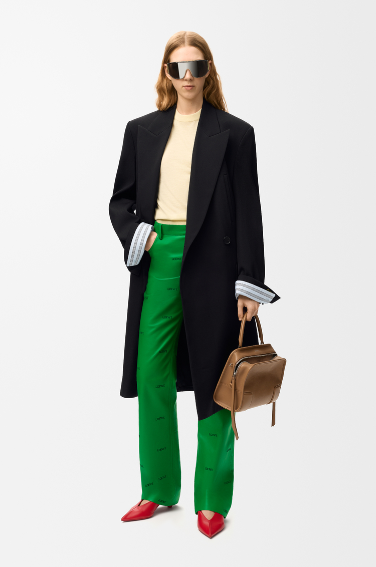 LOEWE Coat in wool Dark Navy