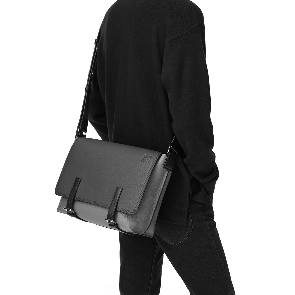 loewe military messenger bag