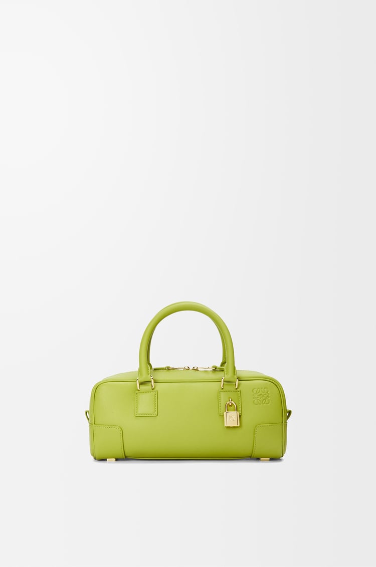 LOEWE Amazona 23 cropped bag in nappa calfskin Meadow Green