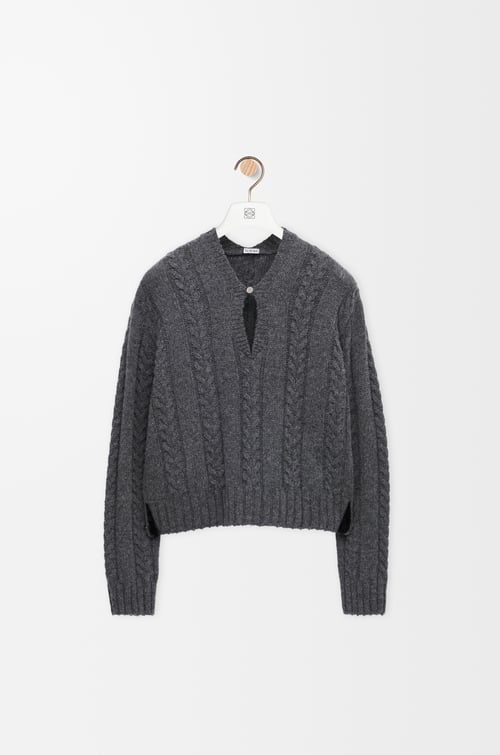 LOEWE Sweater in wool Grey