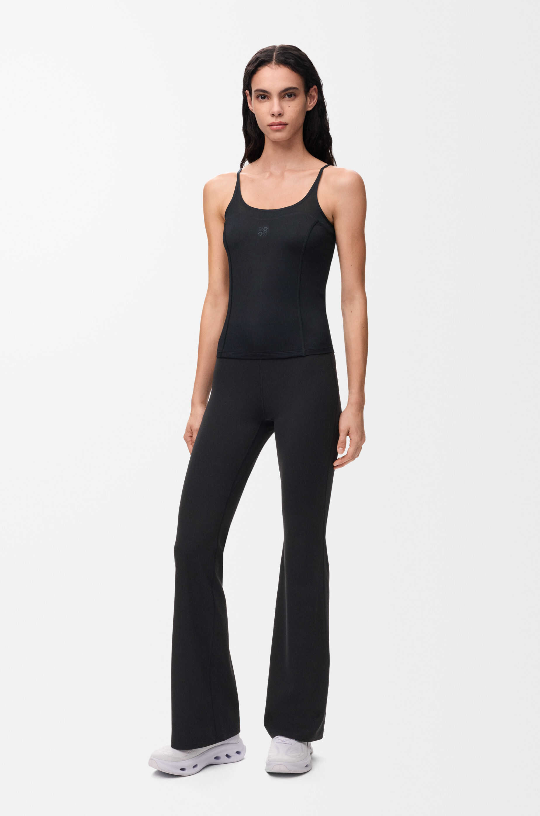 LOEWE Strappy top in technical jersey Black
