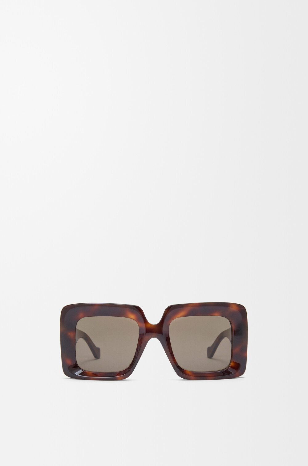 Beveled Square Maxi Anagram sunglasses Brown - LOEWE USA  display picture 1