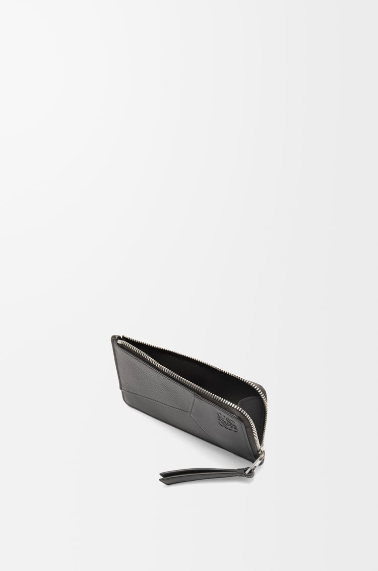 LOEWE Puzzle long coin cardholder in classic calfskin Dark Grey