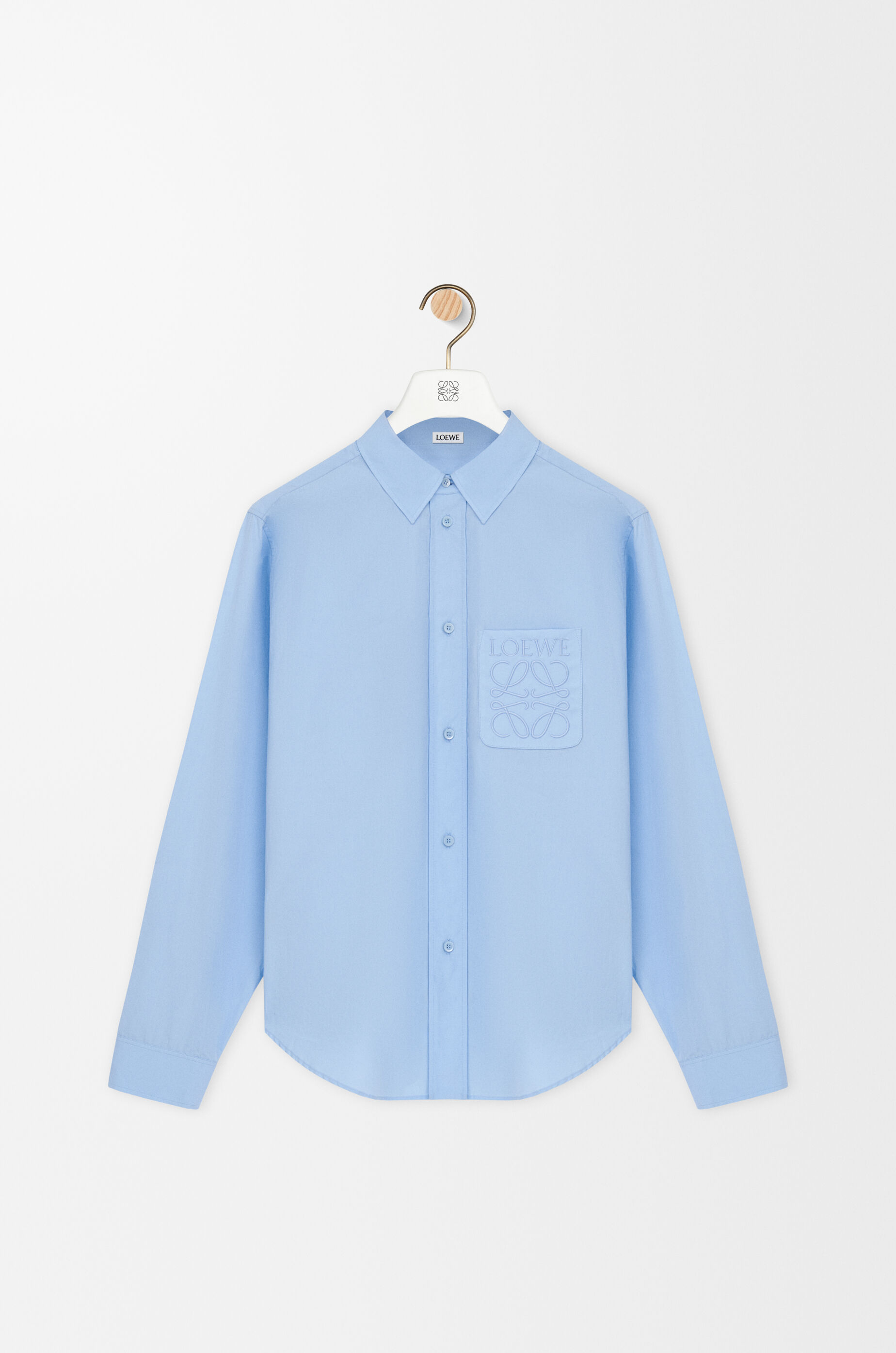 シャツ（コットン） ブルー - LOEWE