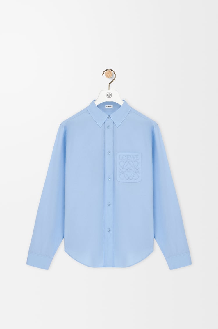 LOEWE シャツ（コットン） ライトブルー