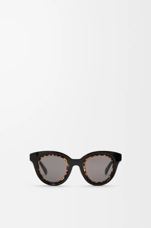 LOEWE Mini Anagram Butterfly sunglasses Black