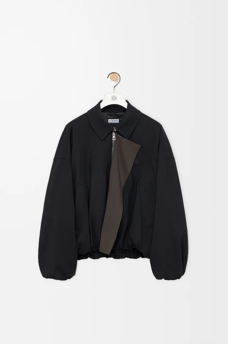 LOEWE ジャケット（レーヨン&ウールブレンド） ブラック