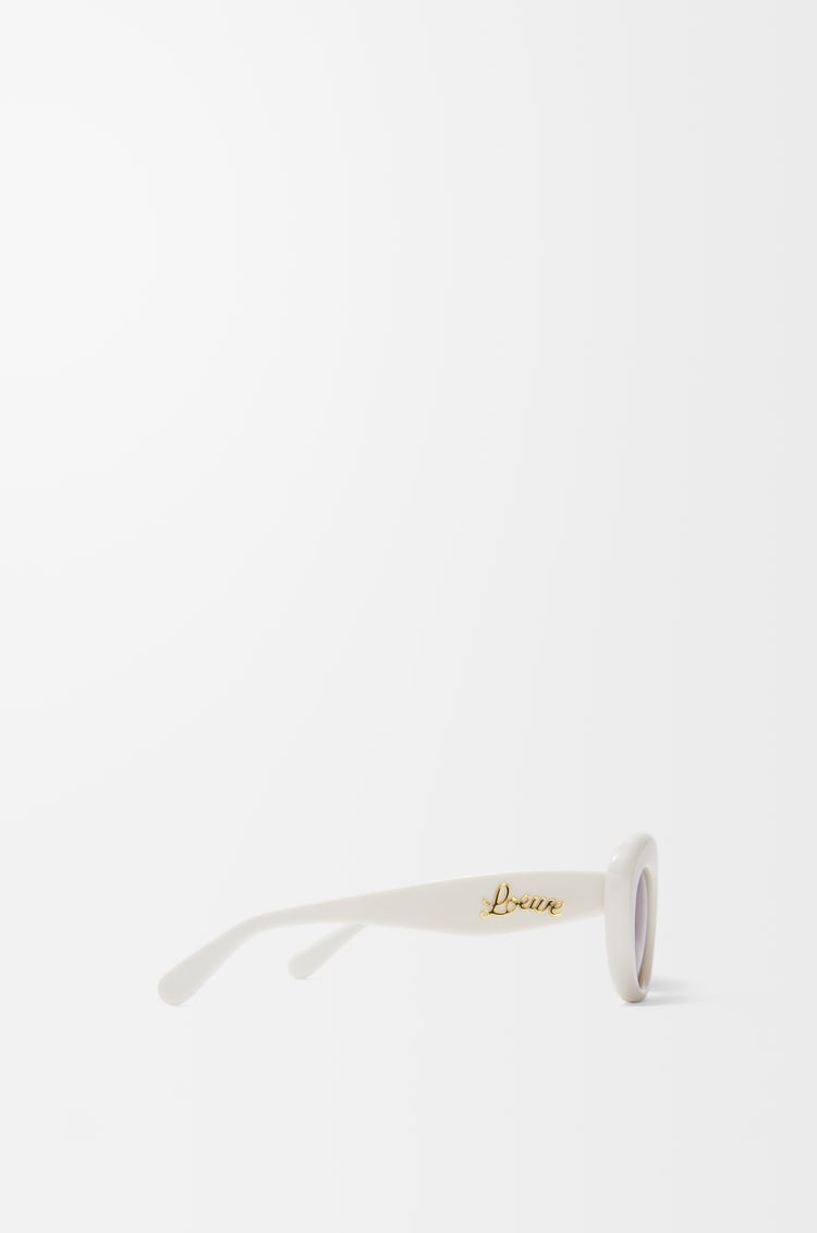 LOEWE ドーン サングラス ソリッドホワイト