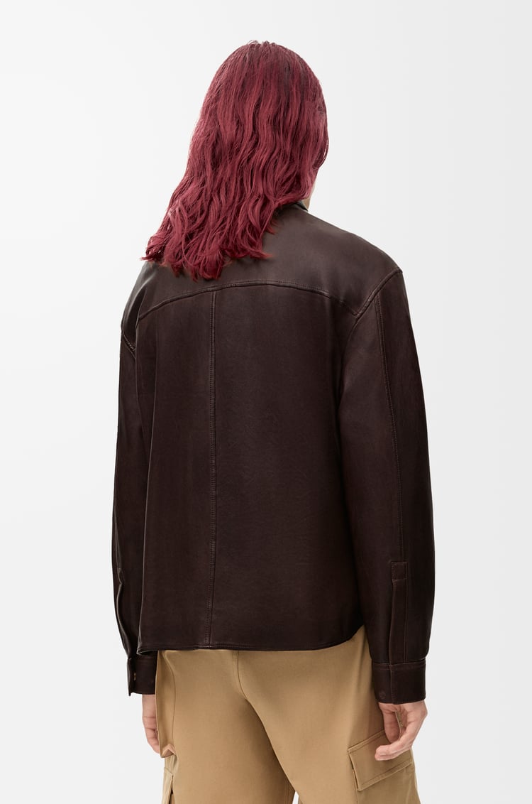 LOEWE オーバーシャツ（ナパラム） ダークブラウン