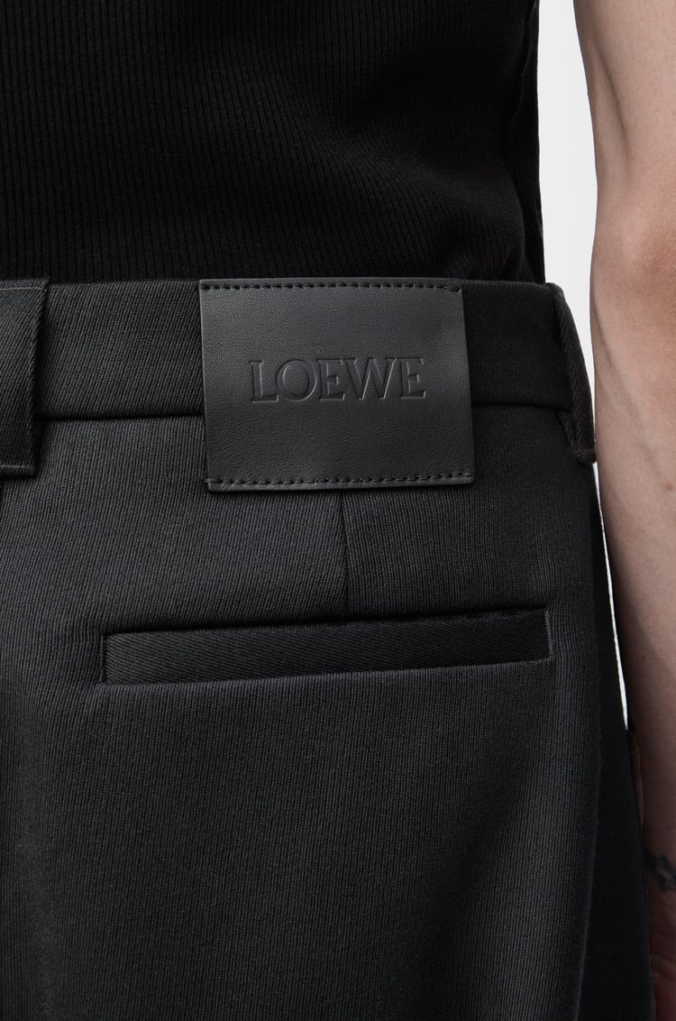 LOEWE Cargo trousers in wool Black