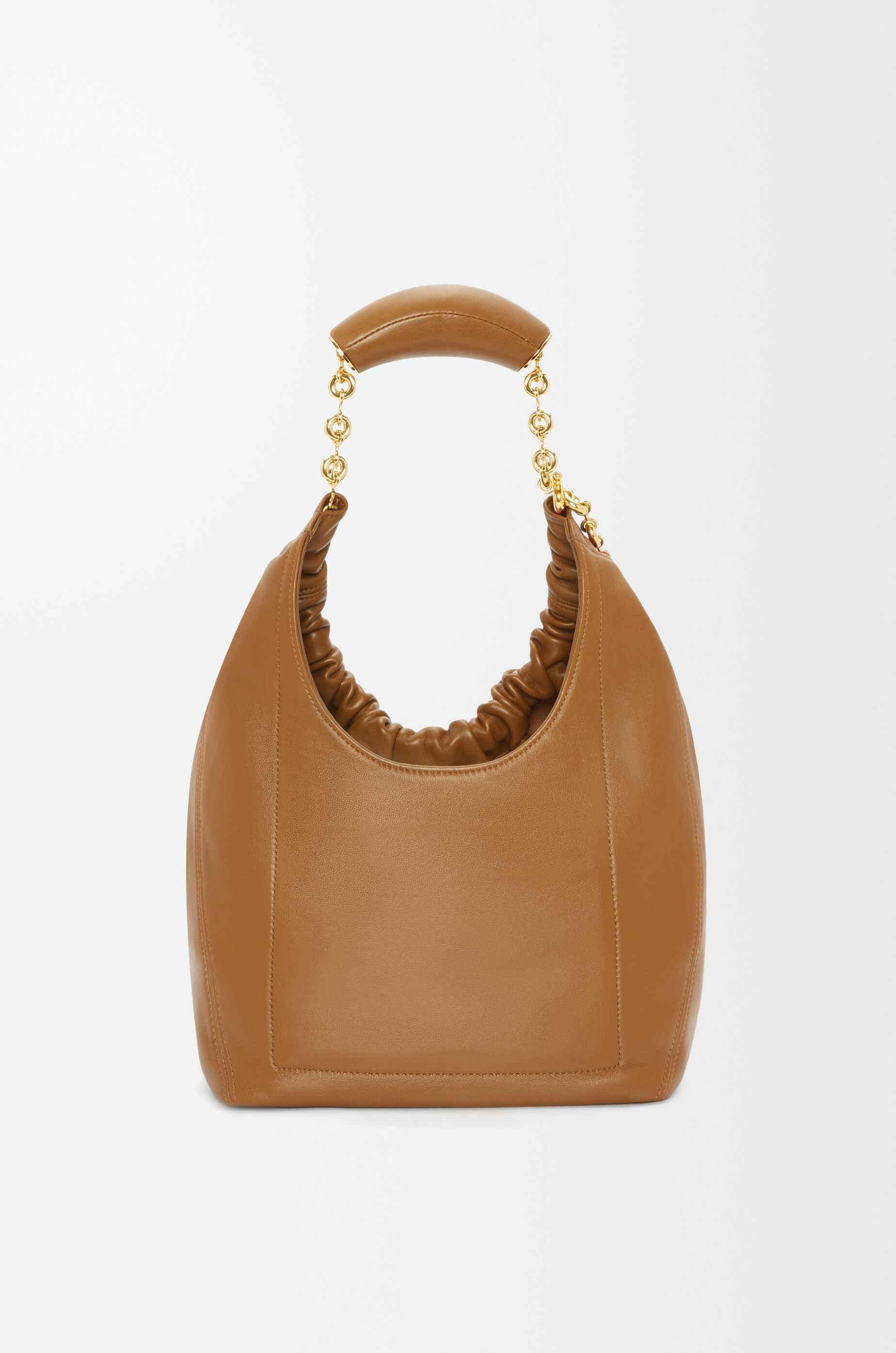 LOEWE かごバッグ　美品　スモール Small Squeeze bag in mellow nappa lambskin Brown - LOEWE