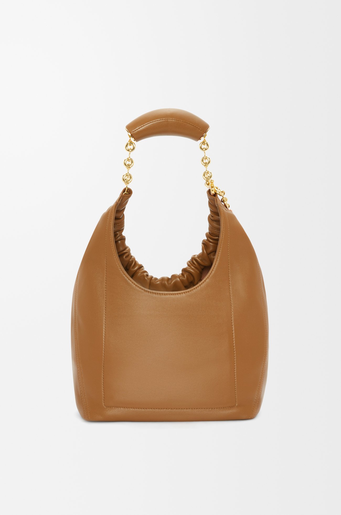 LOEWE Small Squeeze bag in mellow nappa lambskin Oak