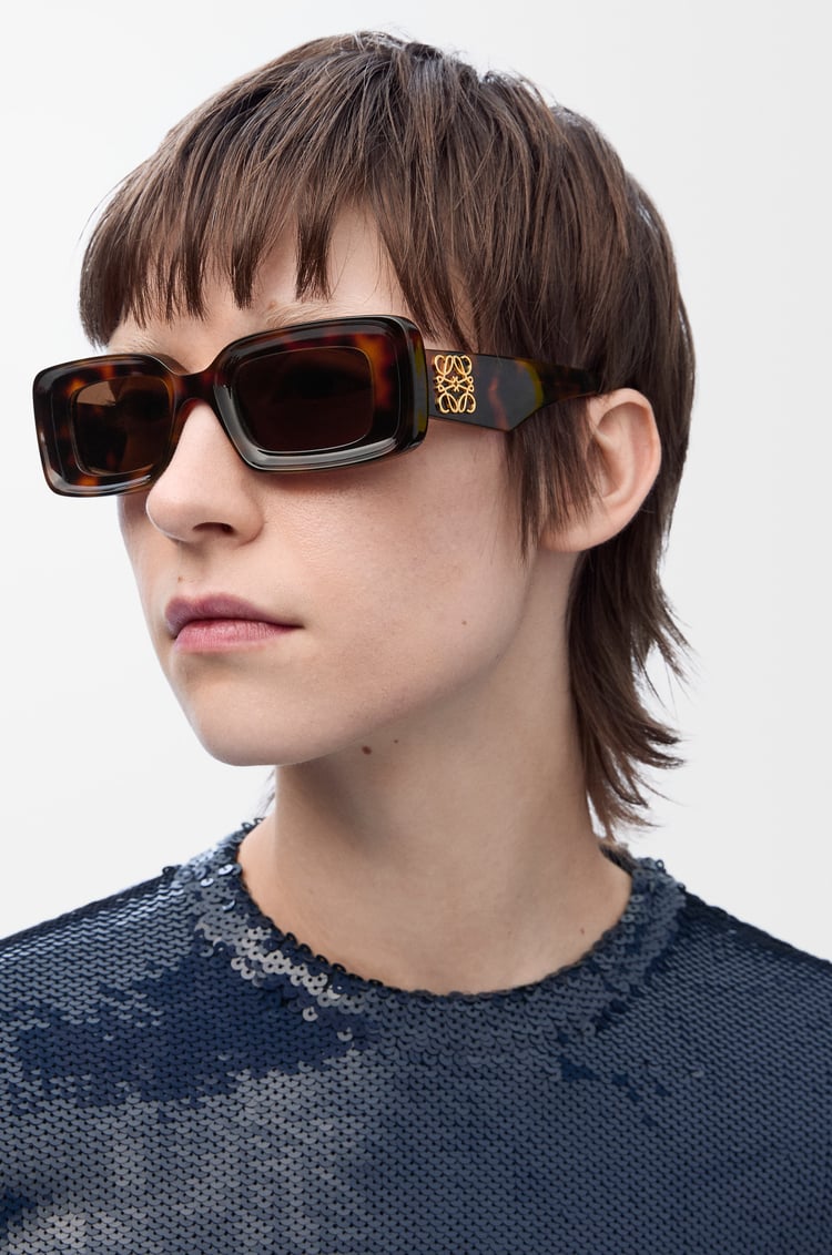 LOEWE Rectangular sunglasses Havana