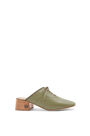 LOEWE Zapato derby en piel Verde Oliva pdp_rd