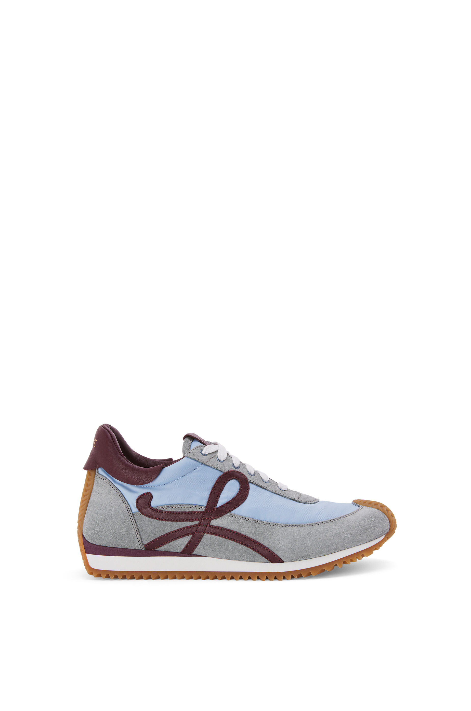 Flow runner in nylon and suede Flow runner in nylon and suede