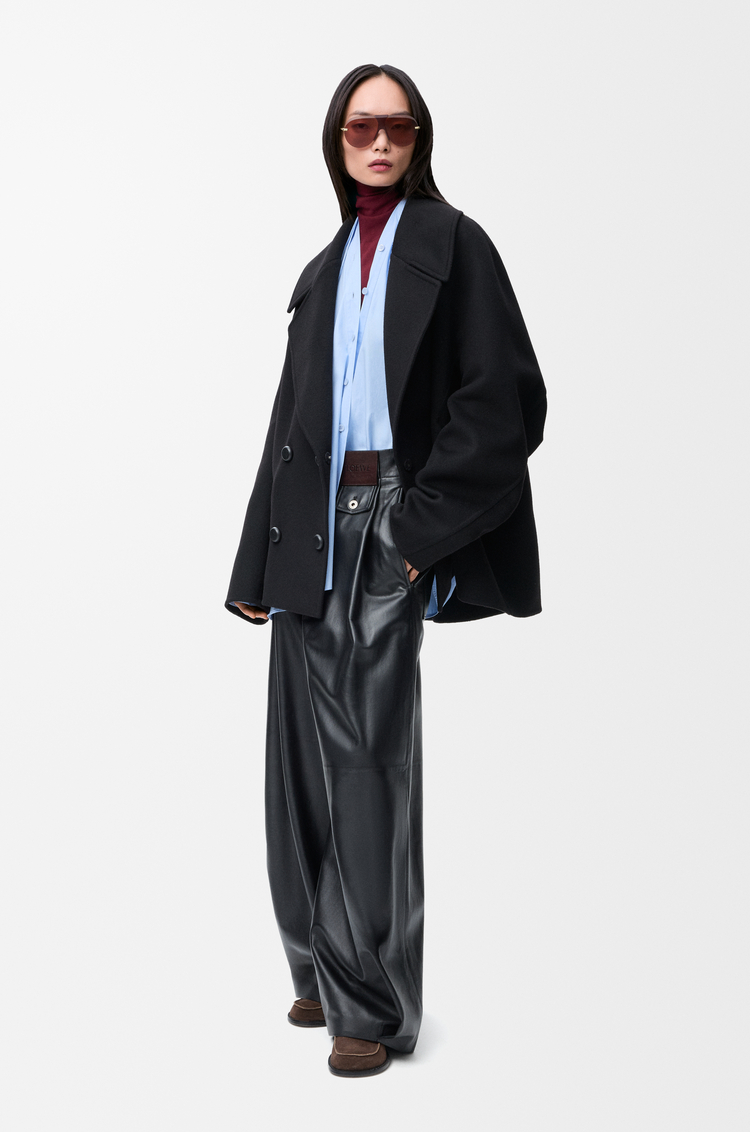 LOEWE ショート コート（ウール） ブラック