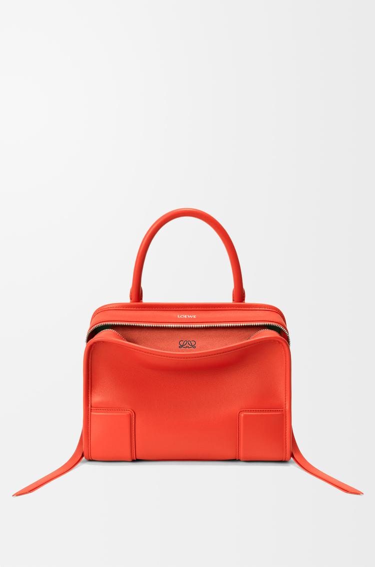 LOEWE Small Amazona 180 bag in soft calfskin Sunrise Orange