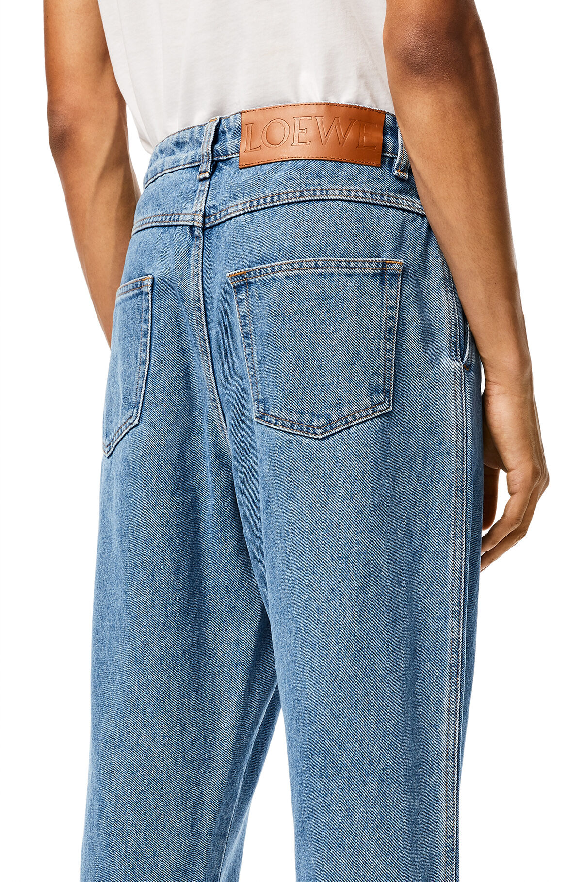 Fisherman Stonewash Jeans Blue Denim LOEWE