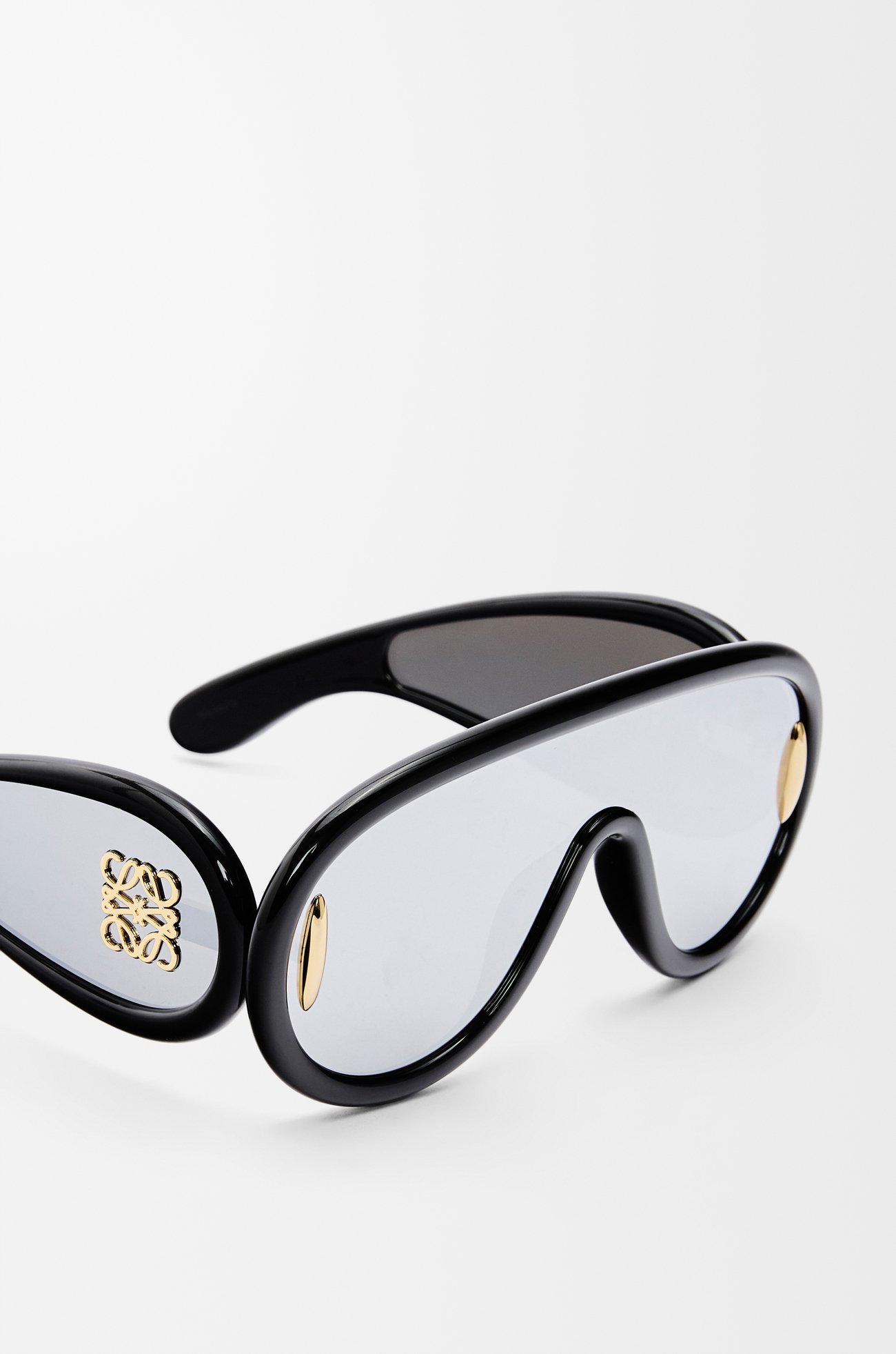 LOEWE Wave mask sunglasses Black